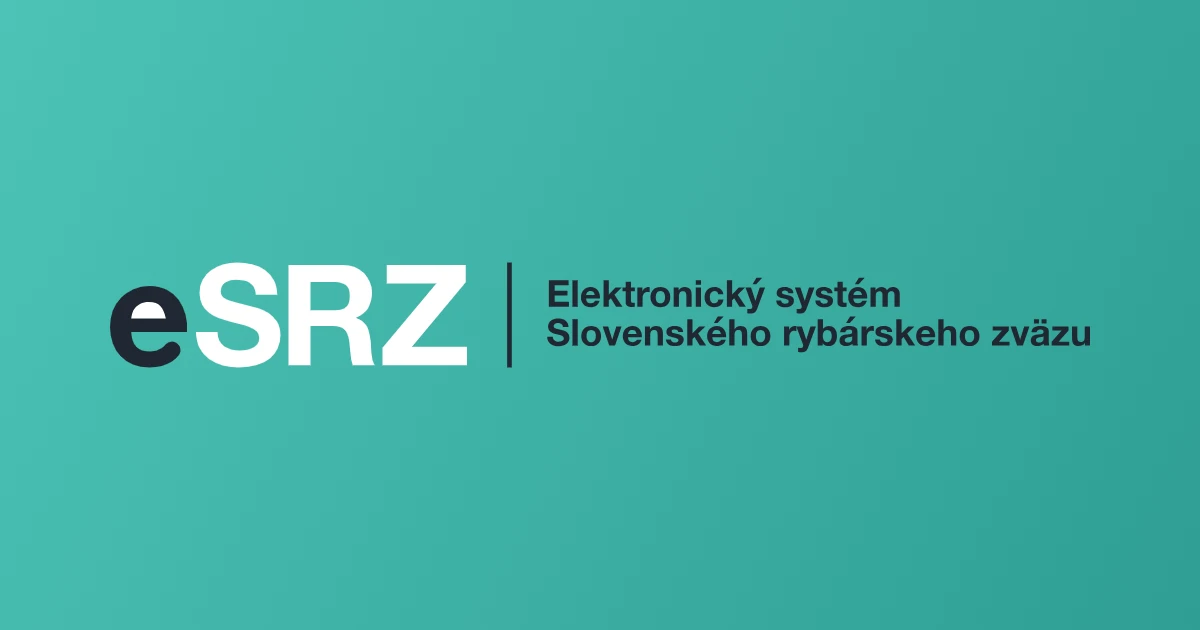 Logo aplikácie eSRZ, Elektronický systém Slovenského rybárskeho zväzu